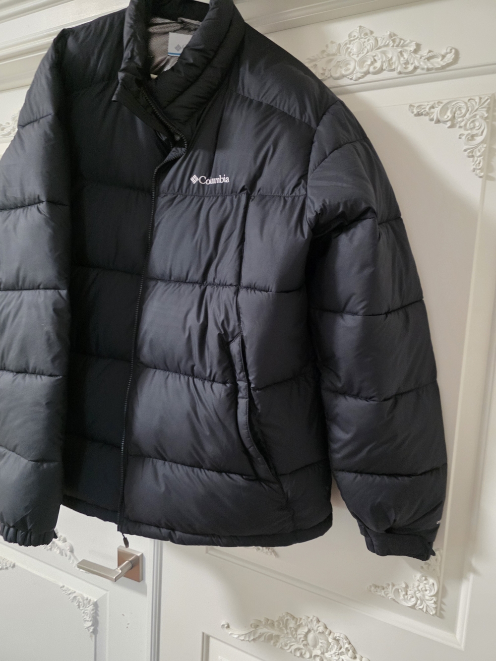 Columbia Black Puffer Jacket - Men's/Women's Lightweight Down